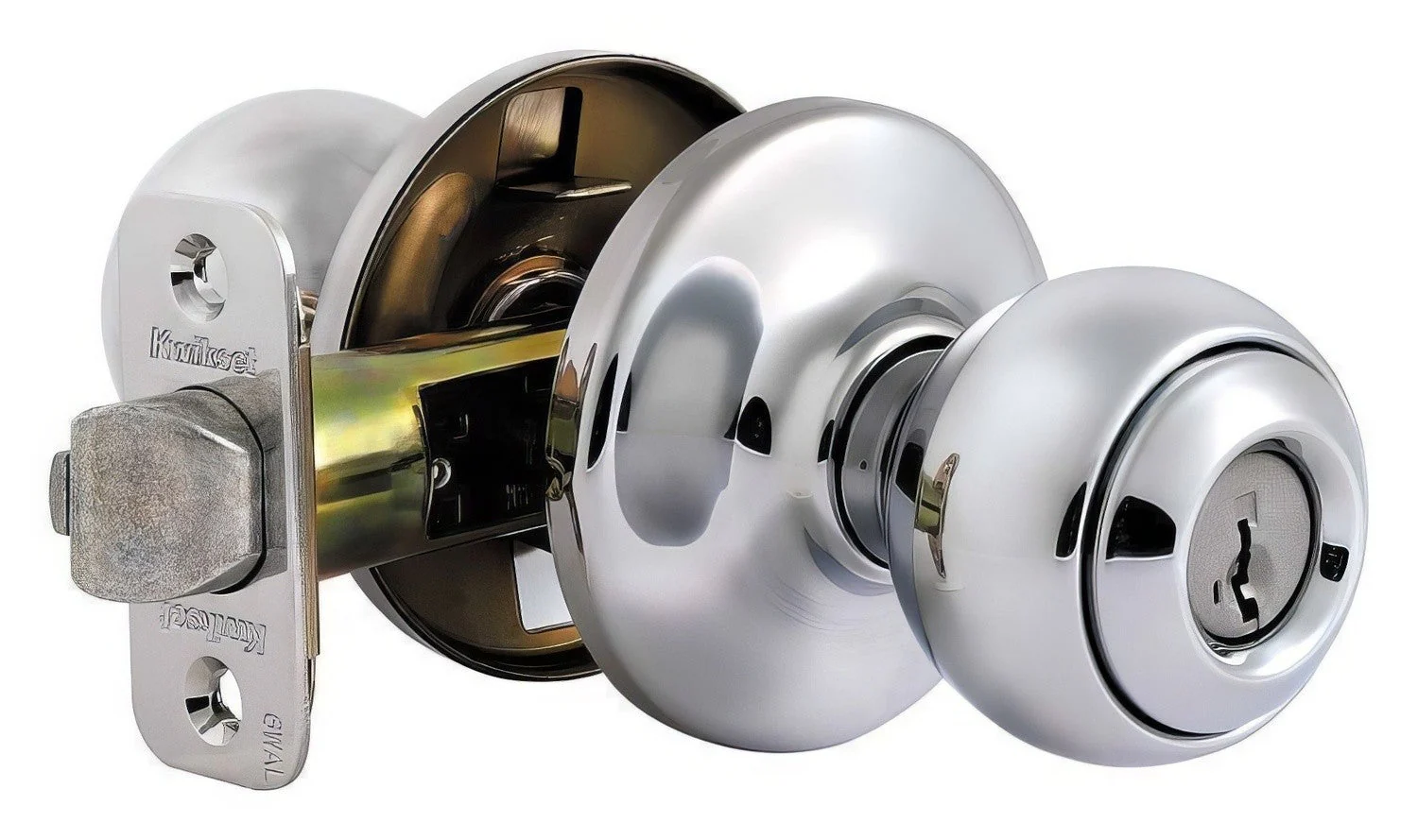 Kwikset 400P-S Polo Single Cylinder Keyed Entry Knob - TA Screen Specialist, Inc.