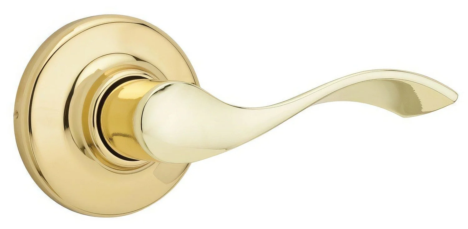 Kwikset 200BL Balboa Reversible Passage Door Lever - TA Screen Specialist, Inc.