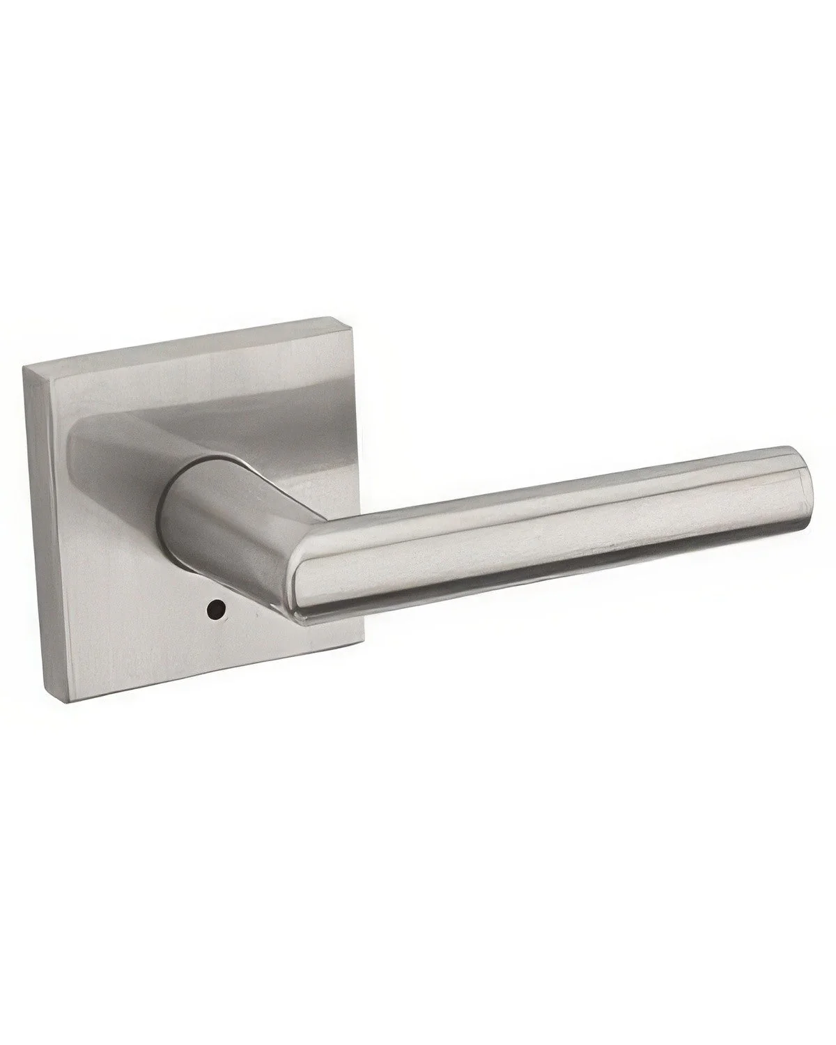 Kwikset 155MILSQT Milan Privacy Door Lever with Square Rosette - TA Screen Specialist, Inc.