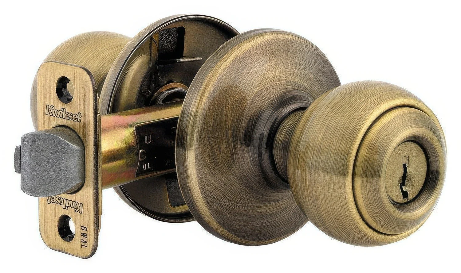 Kwikset 400P Polo Single Cylinder Keyed Entry Knob - TA Screen Specialist, Inc.